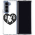Betty Boop BW Galaxy Z Fold5 5G Clear Case